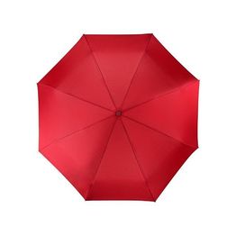 Зонт складной Irvine, полуавтоматический, 3 сложения, с чехлом, красный