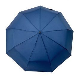 Зонт складной автоматический,  Forest Lotus, диаметр 117 см,  9 панелей, в подарочной коробке, темно- синий