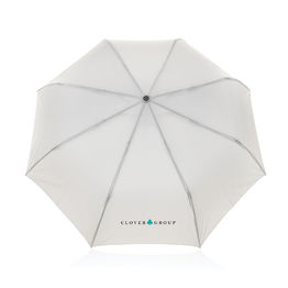 Зонт с автоматическим открыванием Kaycey из rPET и древесины акации AWARE™, d54 см