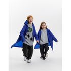 Дождевик детский RainDrop Kids, ярко-синий