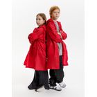 Дождевик детский RainDrop Kids, красный