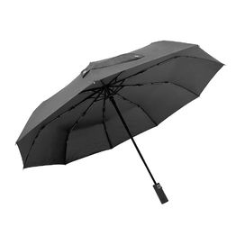 Зонт складной автоматический обратного сложения Forest Liverpool Reverse Safeclosing, диаметр 117 см, 10 панелей, с плавным закрытием, в подарочной коробке, серый