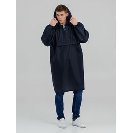 Дождевик-анорак Alatau, темно-синий, единый размер