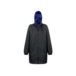 Дождевик Bi-color унисекс, синий классический/черный