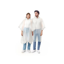 Пончо Hawaii c чехлом унисекс, белый