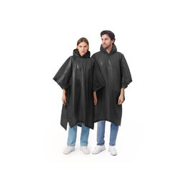 Пончо Hawaii c чехлом унисекс, черный