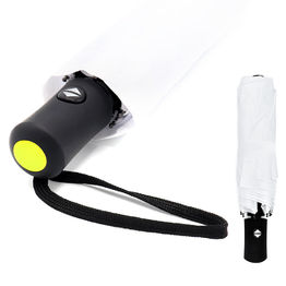 Автоматический противоштормовой зонт Vortex To Go, белый/жёлтый