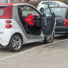 Зонт реверсивный