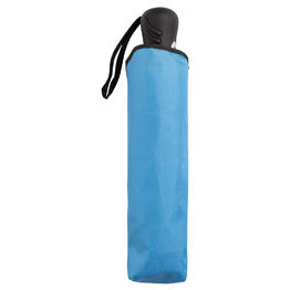 Ветрозащитный автоматический складной зонт BORA, небесно-голубой