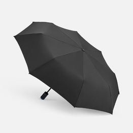 Зонт складной AOC Mini с цветными спицами, темно-синий