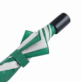 Ручной зонт REGULAR, зеленый, белый