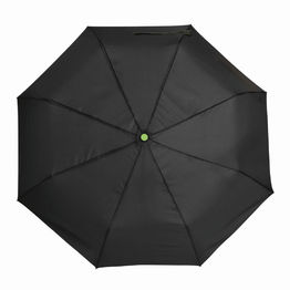 Автоматический зонт STREETLIFE, черный, светло-зеленый