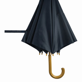 Автоматический деревянный зонт TANGO, темно-синий