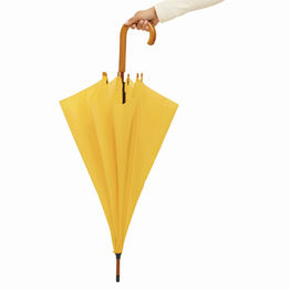Автоматический деревянный зонт TANGO, желтый