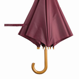 Автоматический деревянный зонт TANGO, бордо