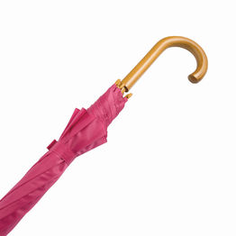 Автоматический деревянный зонт TANGO, темно-розовый