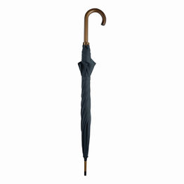 Автоматический деревянный зонт BOOGIE, темно-синий