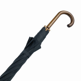 Автоматический деревянный зонт BOOGIE, темно-синий