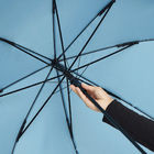 Автоматический ветрозащитный зонт WIND, голубой