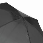 Алюминиевый миниатюрный карманный зонт POCKET, черный