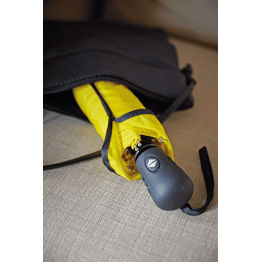 Ветрозащитный автоматический складной зонт BORA, желтый