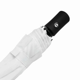 Ветрозащитный карманный зонт с автоматическим открыванием-закрыванием PLOPP, белый
