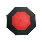 Зонт из стекловолокна MONSUN, черный, красный