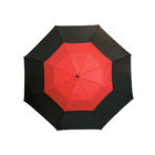 Зонт из стекловолокна MONSUN, черный, красный