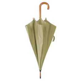 Зонт с деревянной ручкой 