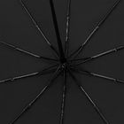 Зонт складной Cloudburst в подарочной упаковке, черный