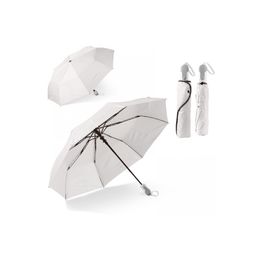 Складной 21-дюймовый зонт с автоматическим открыванием (только белый)