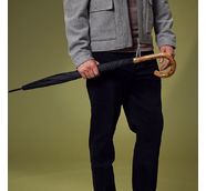 Зонт-трость Commissioner, черный