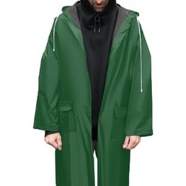 Дождевик Belfast Bi-color, материал PVC, размер XL-XXL, темно-зеленый-черный