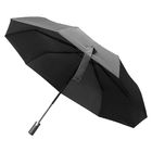 Зонт складной автоматический Forest Dolphin Bicolour диаметр 117 см, серо-черный