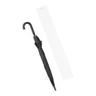 Зонт-трость Quantum, черный/красный