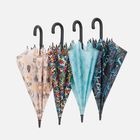 Зонт-трость Undercolor с полной запечаткой на заказ, с бирюзовыми спицами