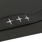 Зонт складной Filton, черный (с функцией Safety System)