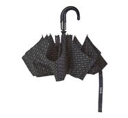 Карманный зонт с монограммой Темно-серого цвета