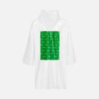 Дождевик-плащ CloudTime с печатью в один цвет на заказ