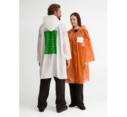 Дождевик-плащ CloudTime с печатью в один цвет на заказ