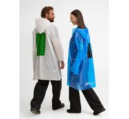 Дождевик-плащ CloudTime с печатью в один цвет на заказ