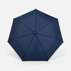 Складной зонт Take It Duo, темно-синий