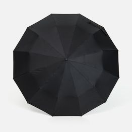 Зонт складной с УФ-защитой Ribstar, черный