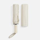 Зонт складной с УФ-защитой Ribstar, бежевый