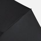 Зонт складной Skymate с УФ-защитой и ручкой-карабином, черный