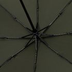 Зонт складной Cloudex, зеленый (хаки)