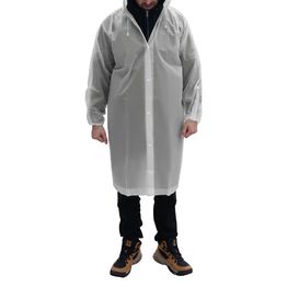 Дождевик RainForest, унисекс, материал EVA, размер XL-XXL, белый