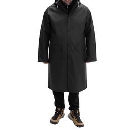 Дождевик Belfast Bi-color, материал PVC, размер M-L, черно-черный