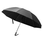 Зонт складной автоматический Forest Jumbo Reverse диаметр 133 см, 10 панелей, серый, в подарочной коробке