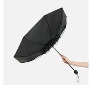 Зонт складной Basic, ver.2, черный